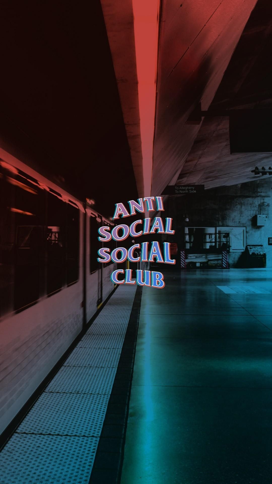 Orange Anti Social Social Club Wallpapers