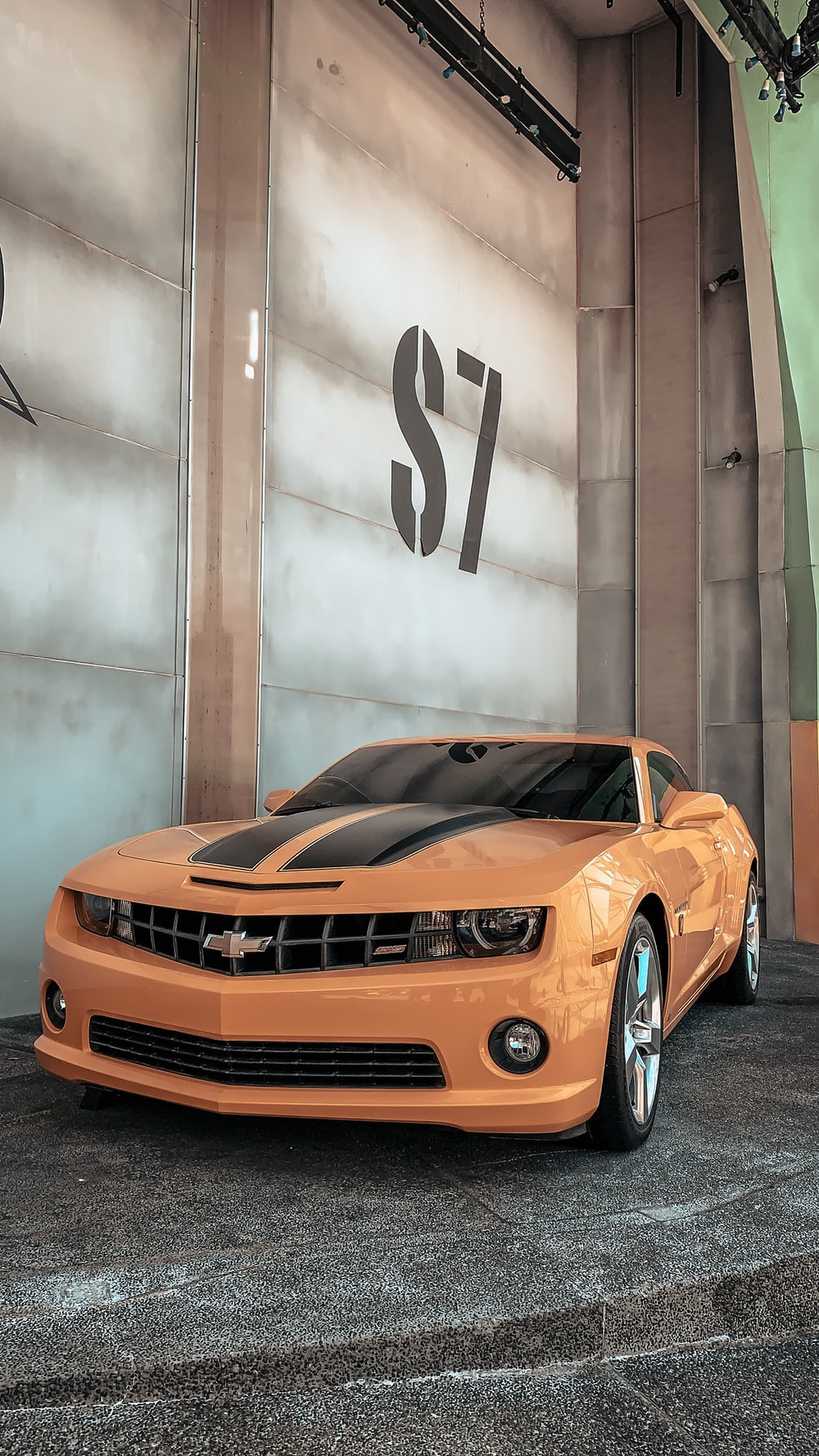 Orange Camaro Wallpapers