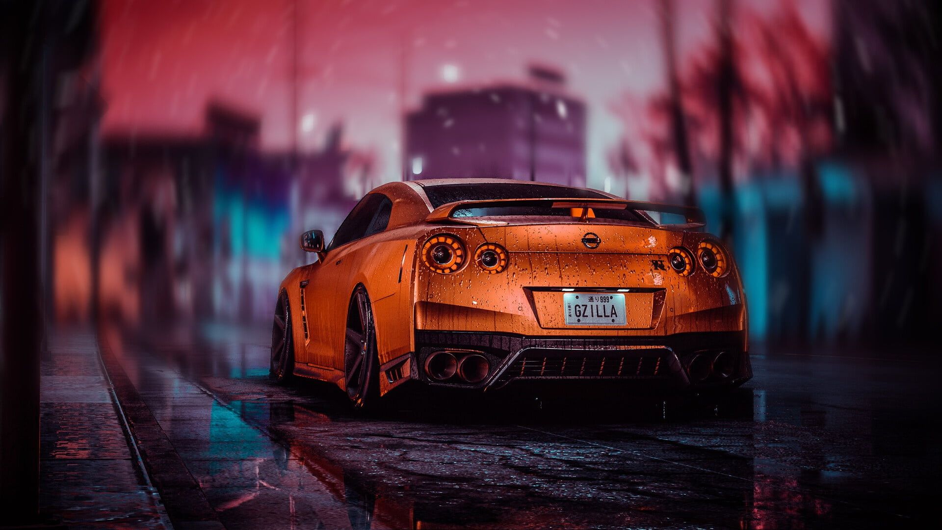 Orange Cars Wallpapers