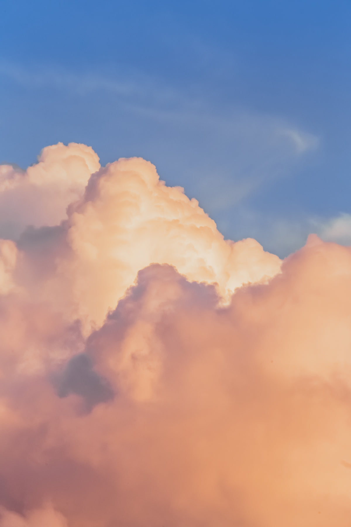 Orange Clouds Aesthetic Wallpapers