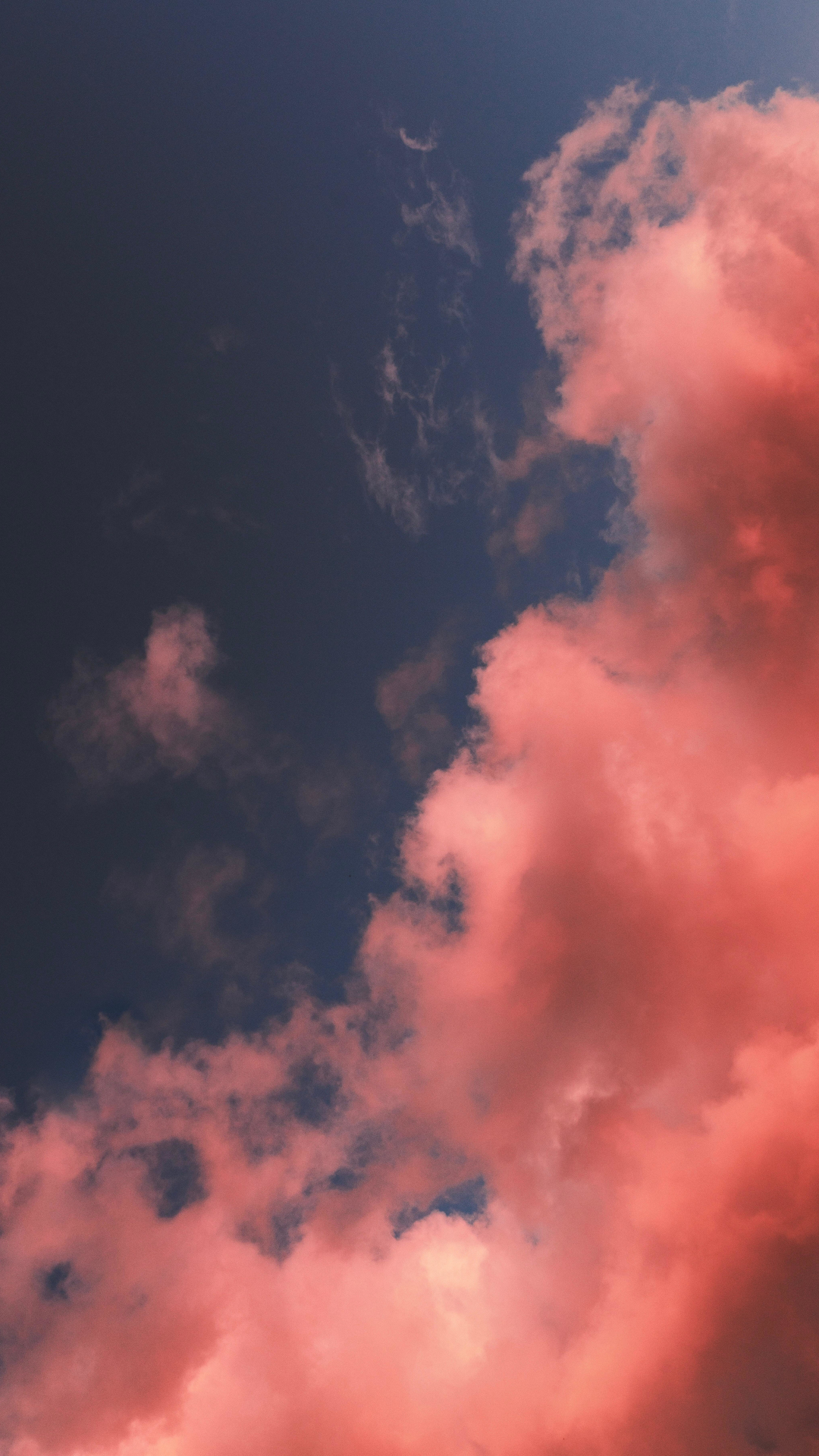 Orange Clouds Aesthetic Wallpapers