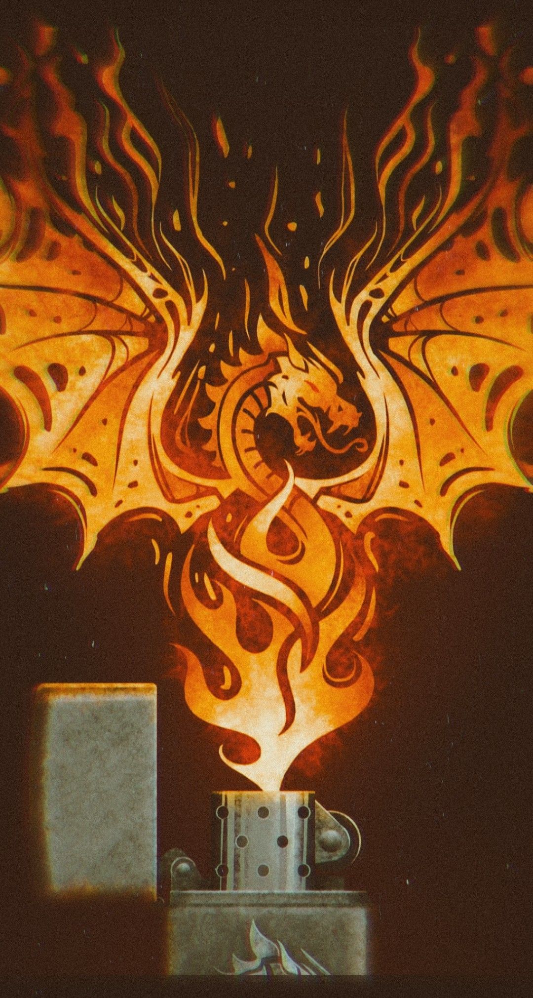 Orange Dragon Wallpapers