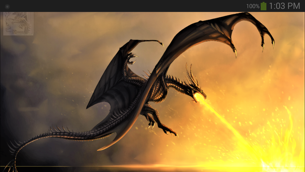 Orange Dragon Wallpapers