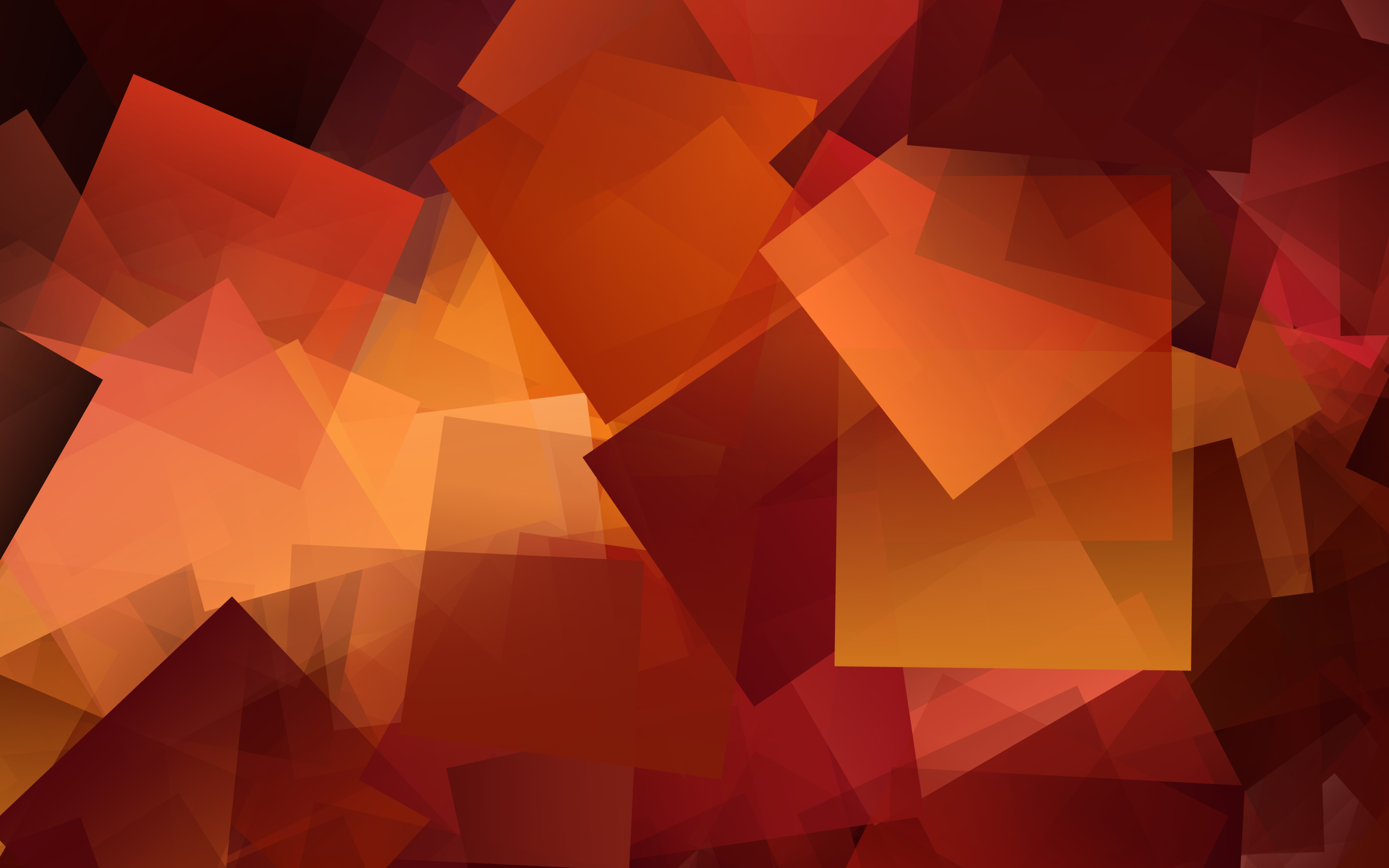 Orange Geometric Wallpapers