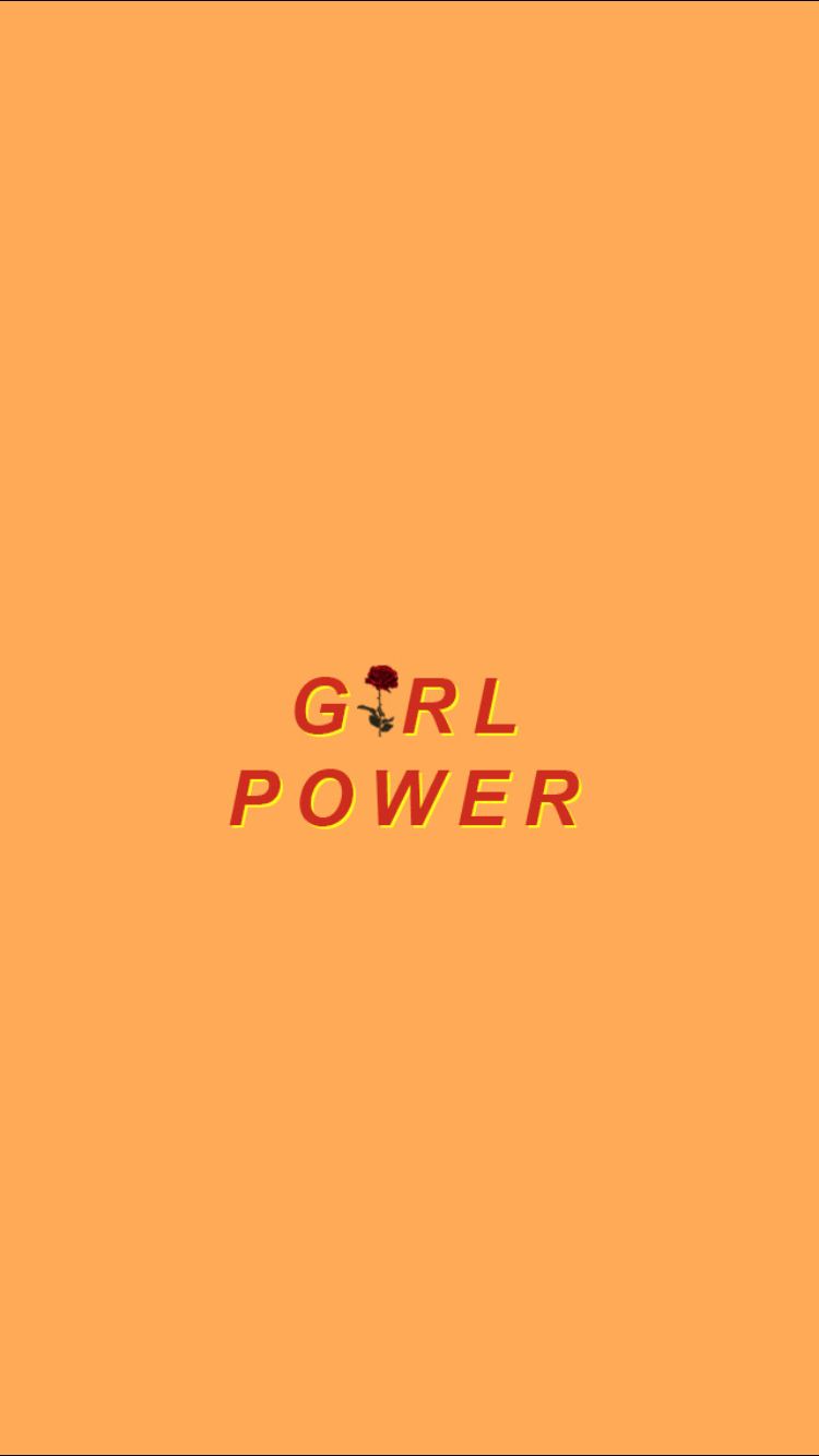 Orange Girly Wallpapers