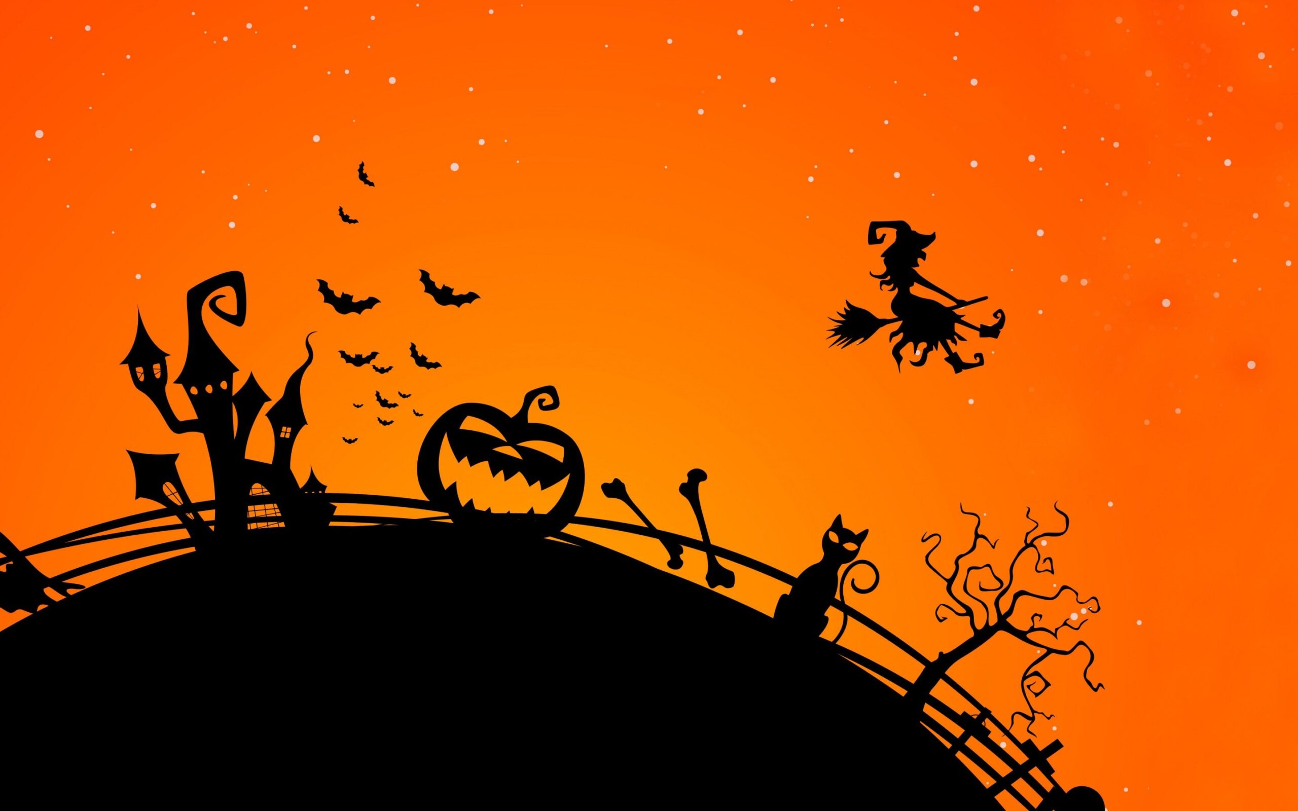 Orange Halloween Wallpapers