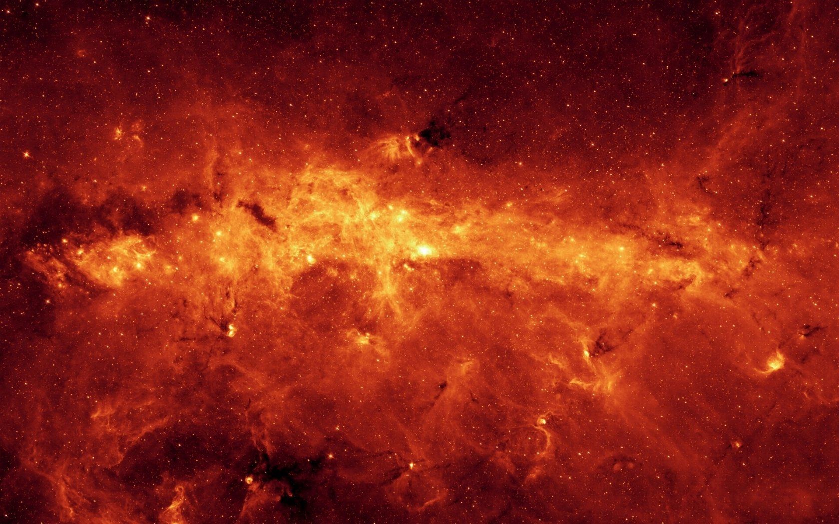 Orange Nebula Wallpapers