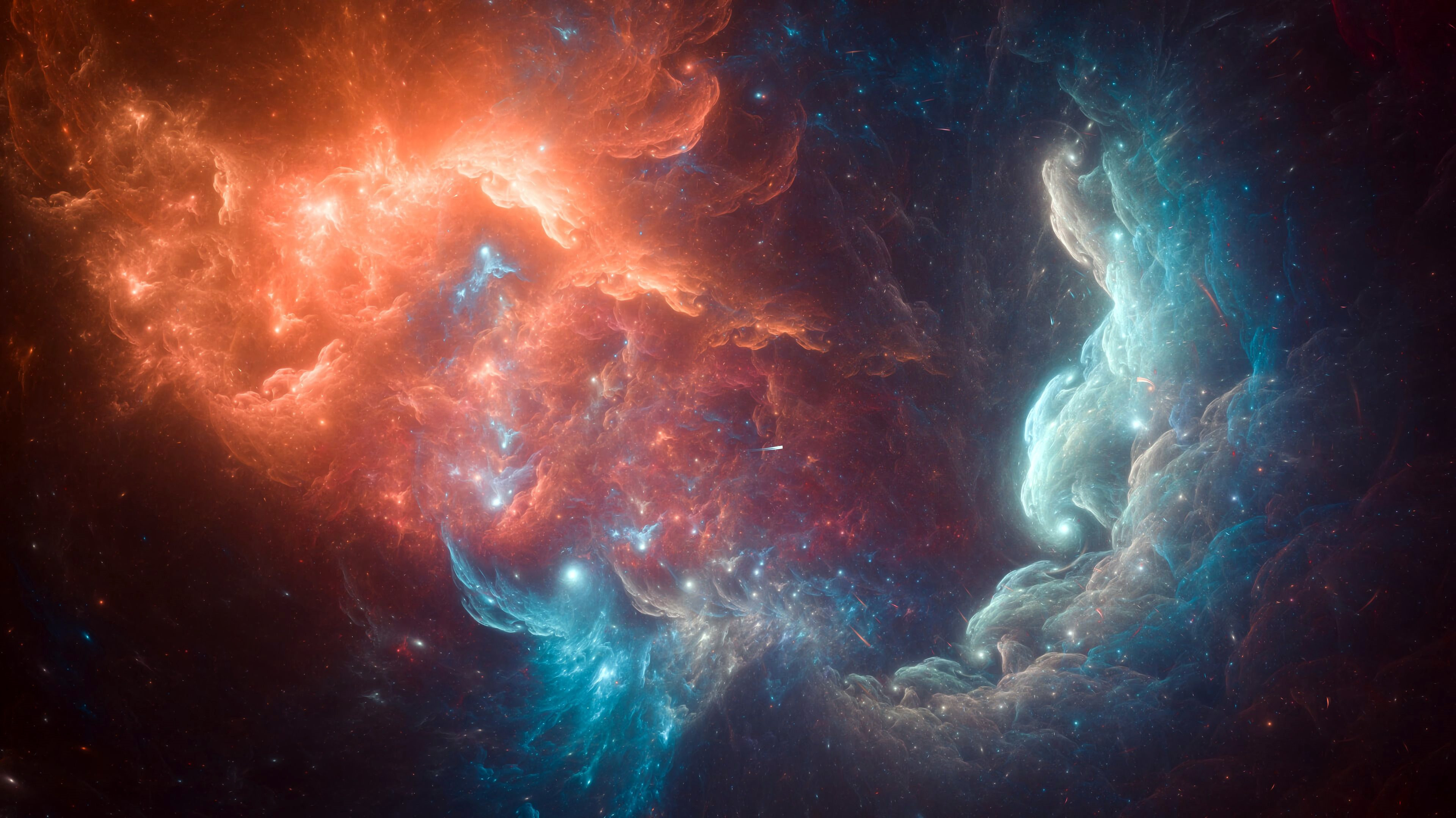 Orange Nebula Wallpapers