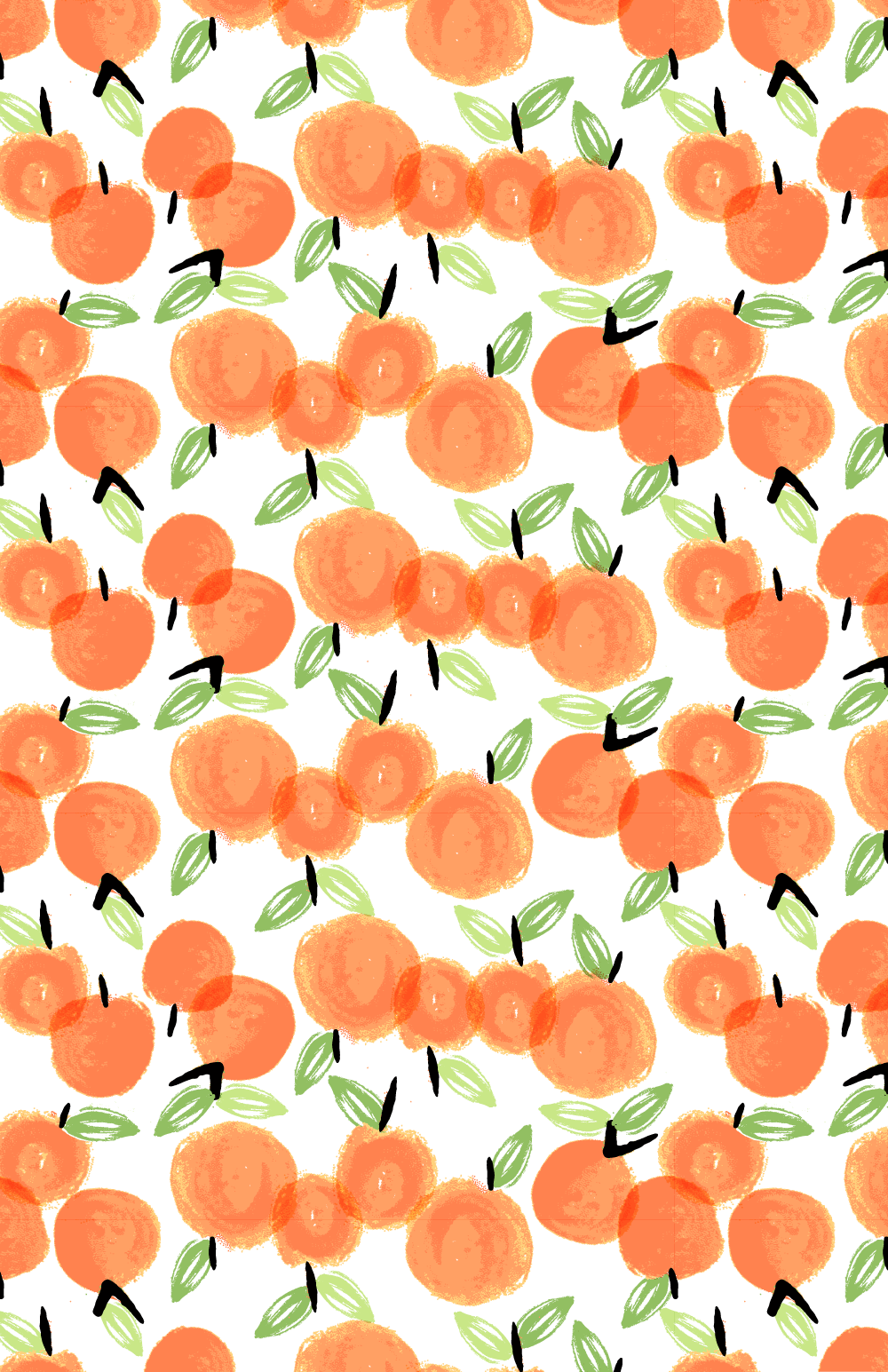 Orange Pattern Wallpapers