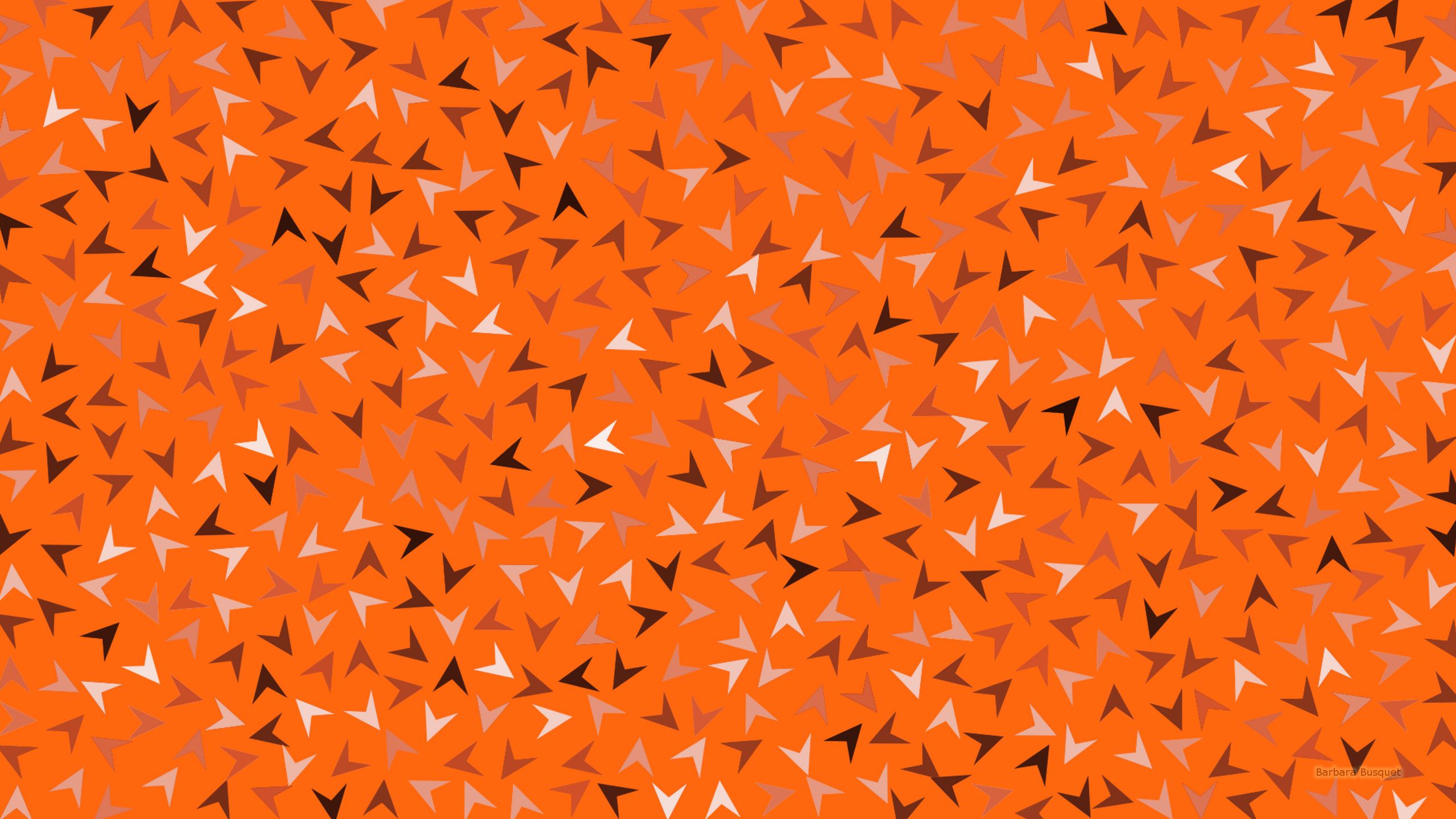 Orange Pattern Wallpapers
