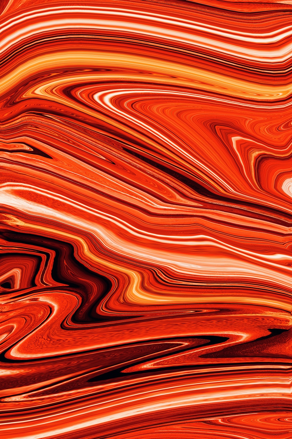 Orange Pattern Wallpapers