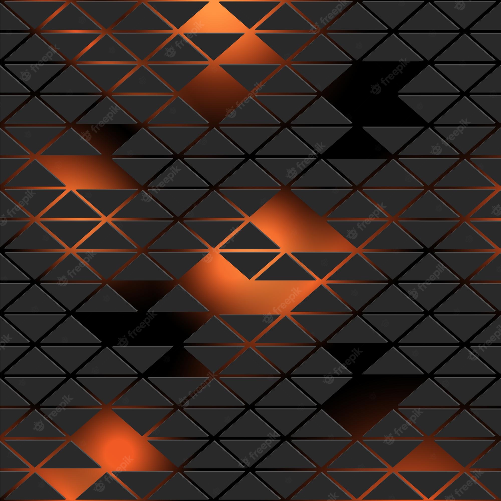 Orange Pattern Wallpapers