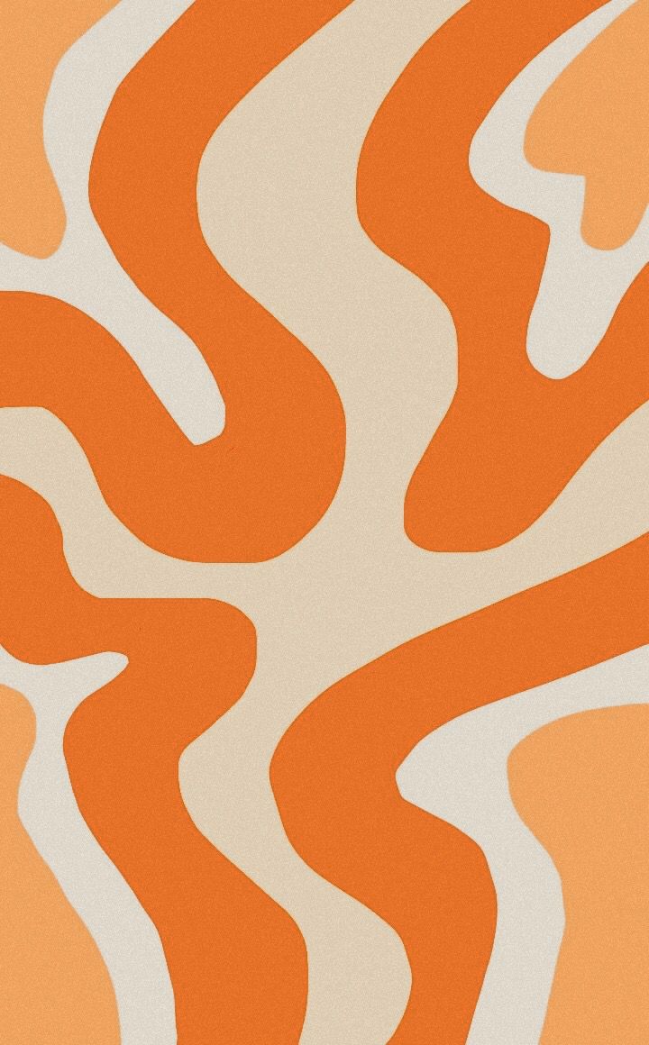 Orange Print Wallpapers