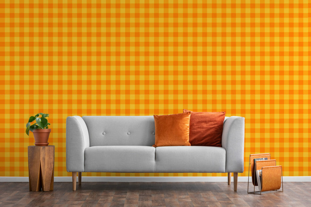 Orange Print Wallpapers