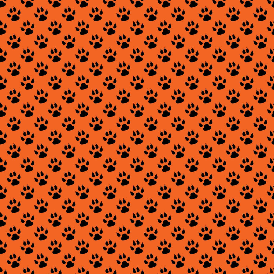 Orange Print Wallpapers