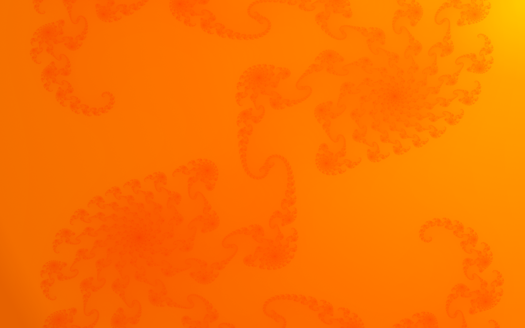 Orange Print Wallpapers