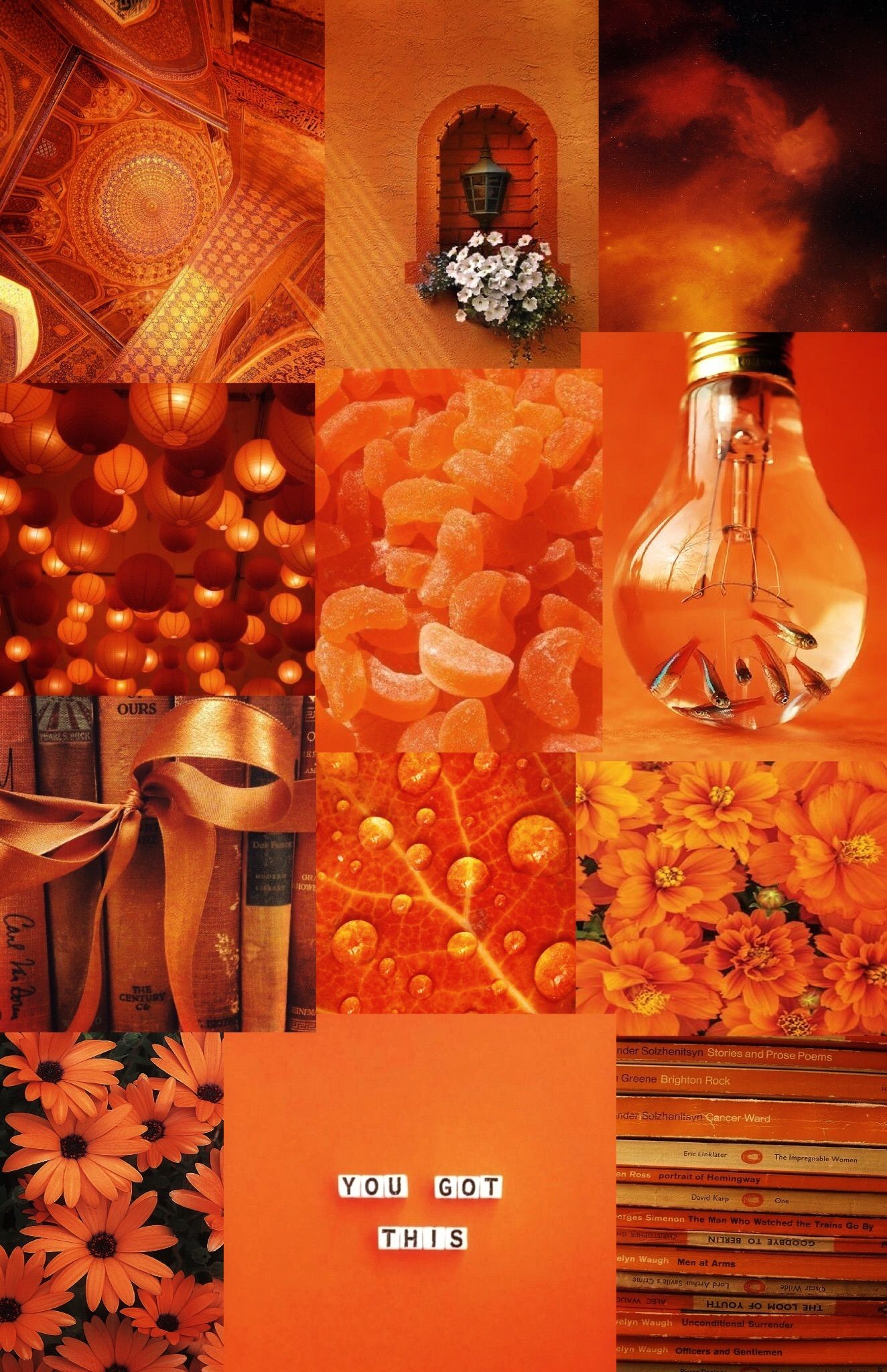 Orange Tumblr Aesthetic Wallpapers