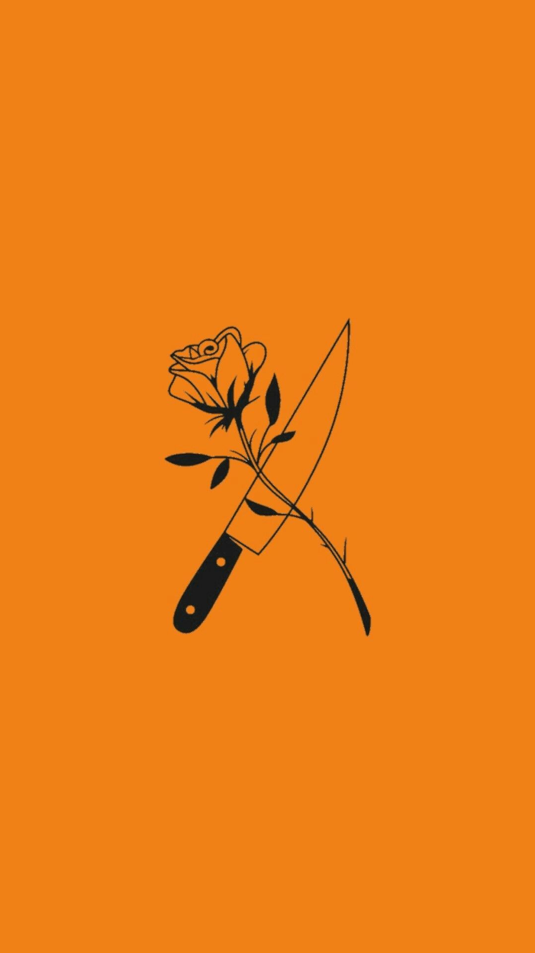 Orange Tumblr Aesthetic Wallpapers