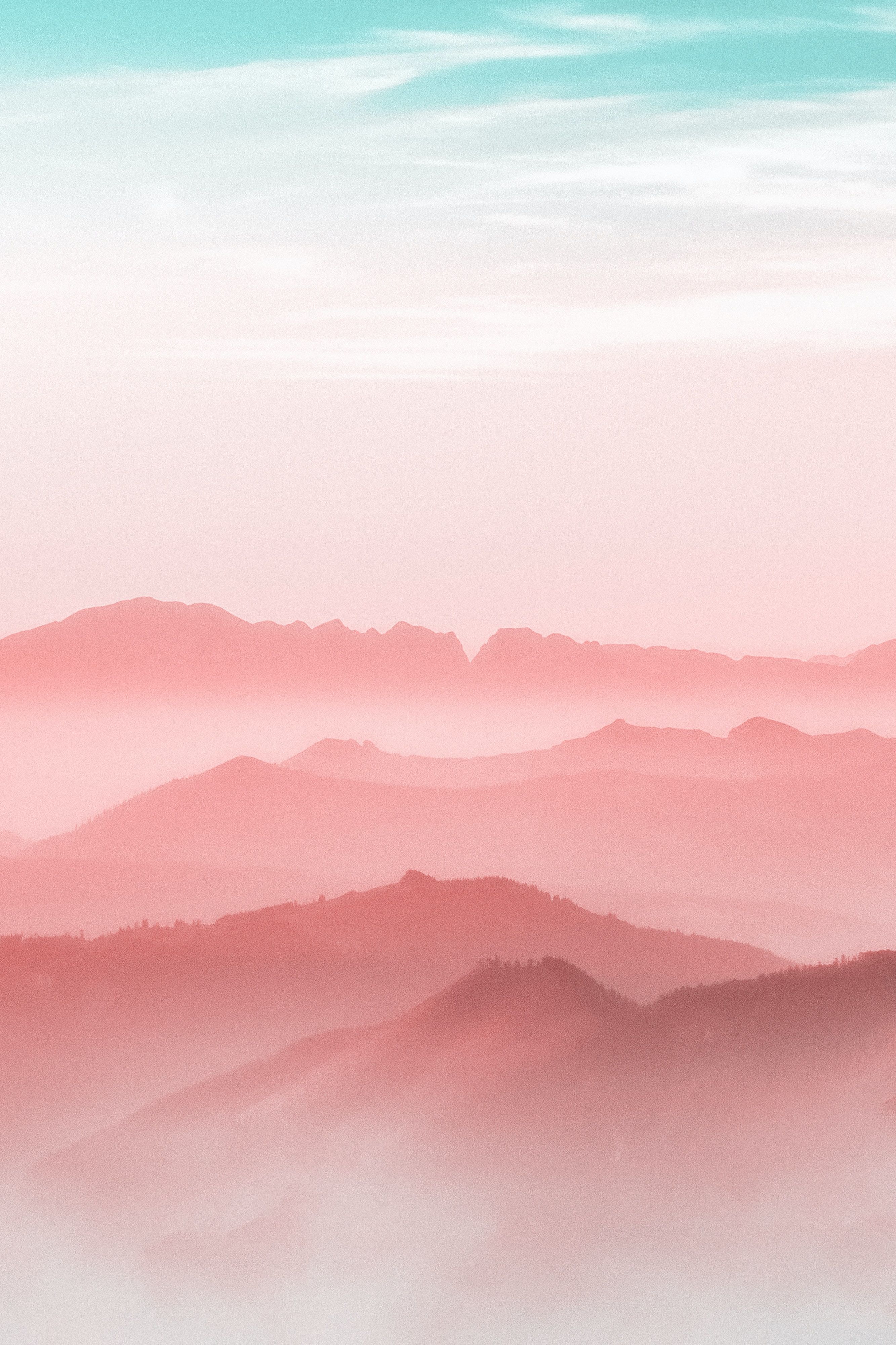 Pastel Aesthetic Mountain Wallpapers