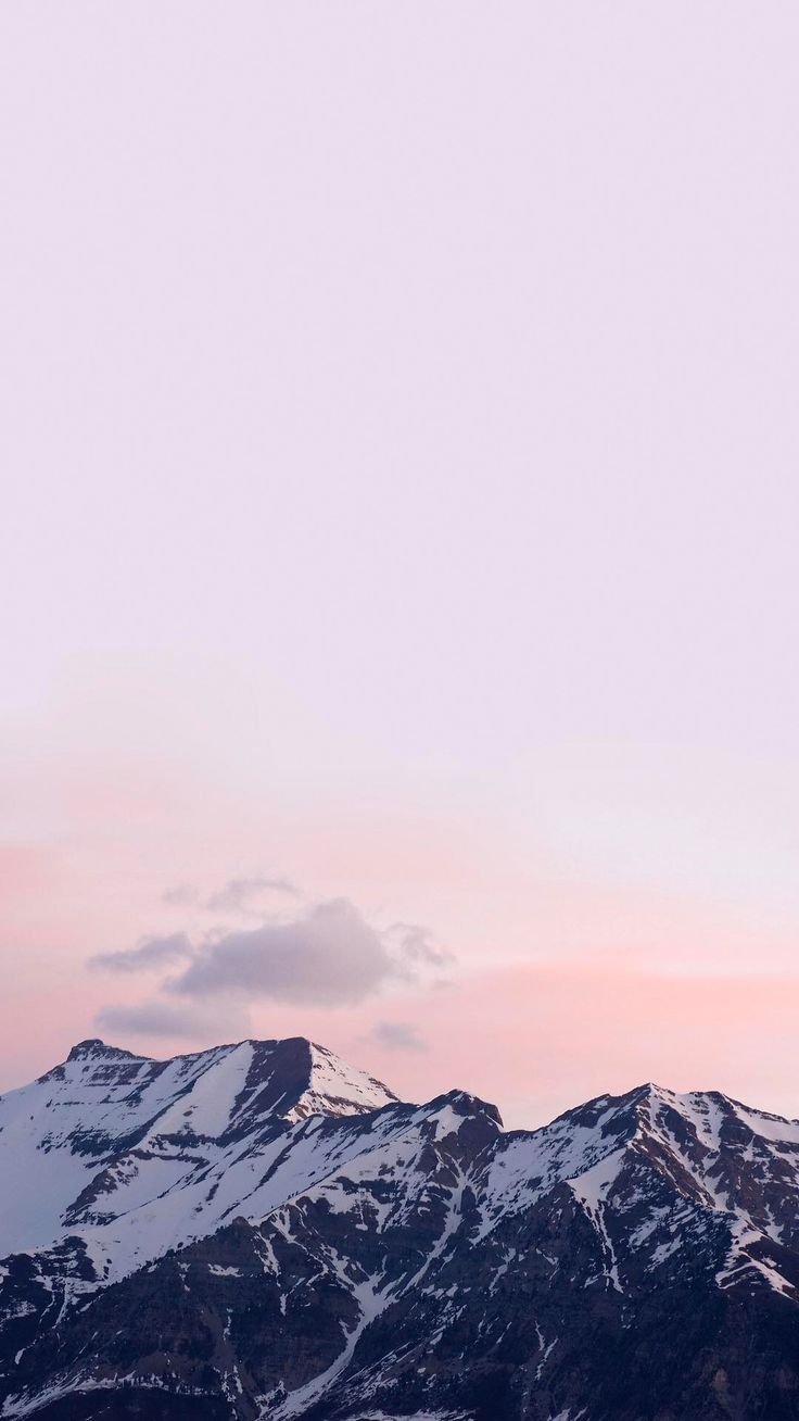 Pastel Aesthetic Mountain Wallpapers