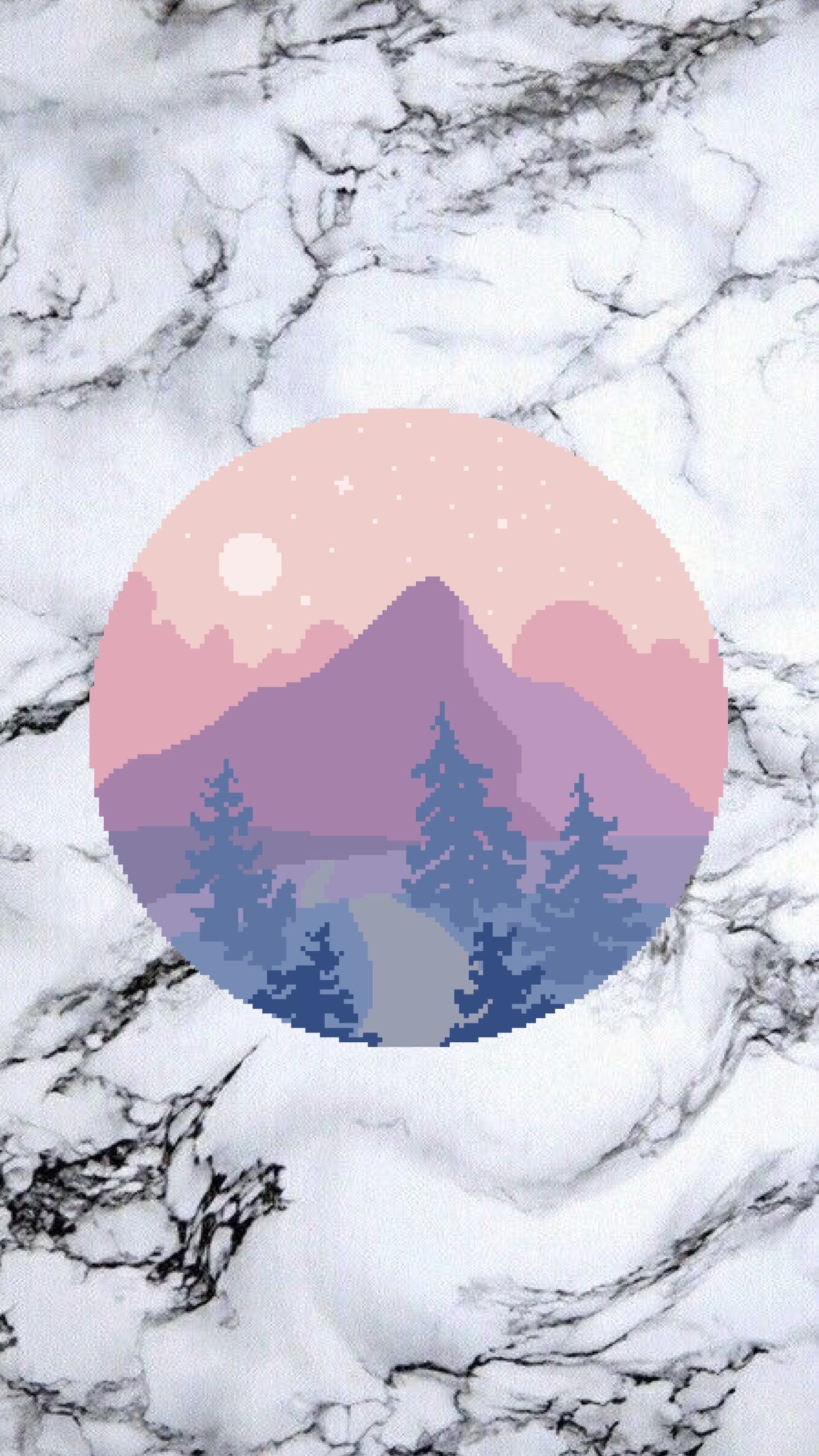 Pastel Aesthetic Mountain Wallpapers
