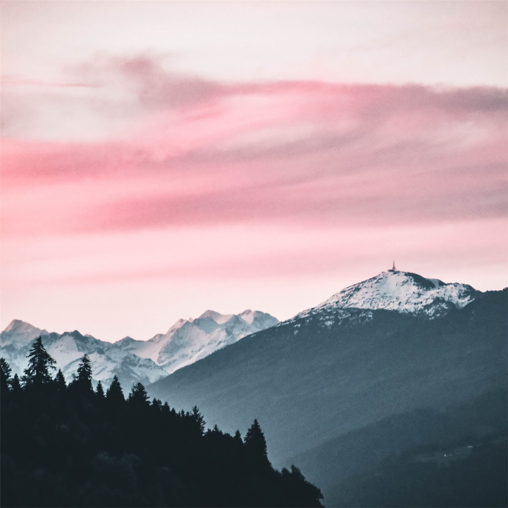 Pastel Aesthetic Mountain Wallpapers