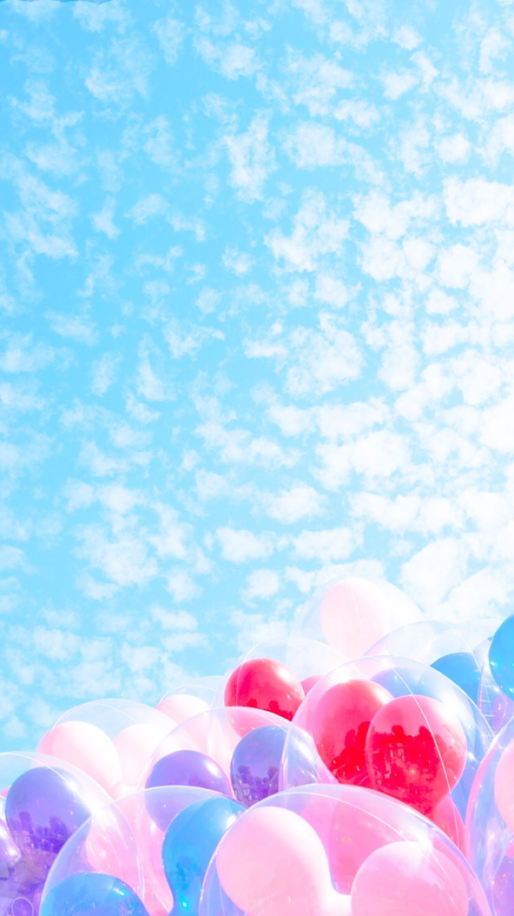 Pastel Balloons Wallpapers