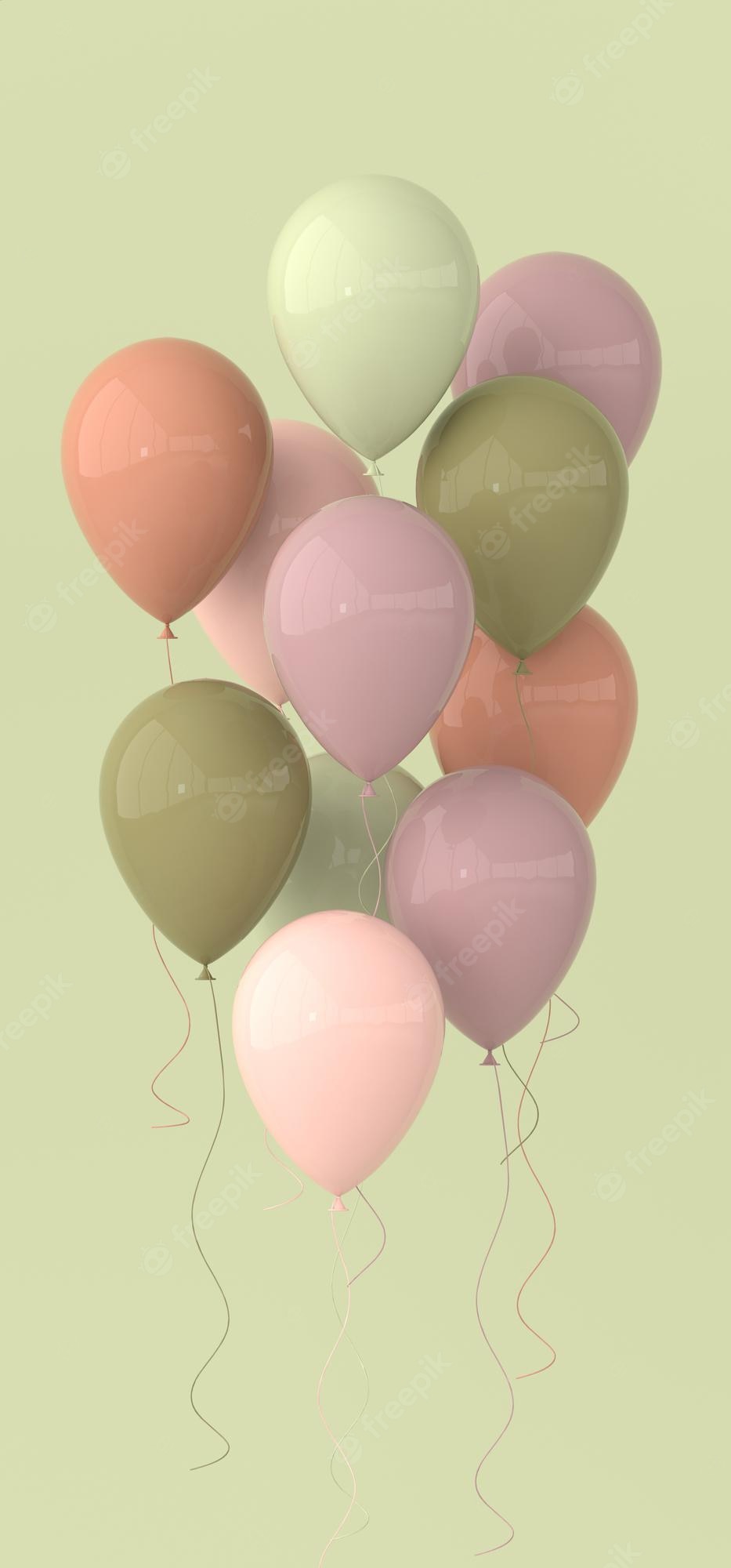 Pastel Balloons Wallpapers