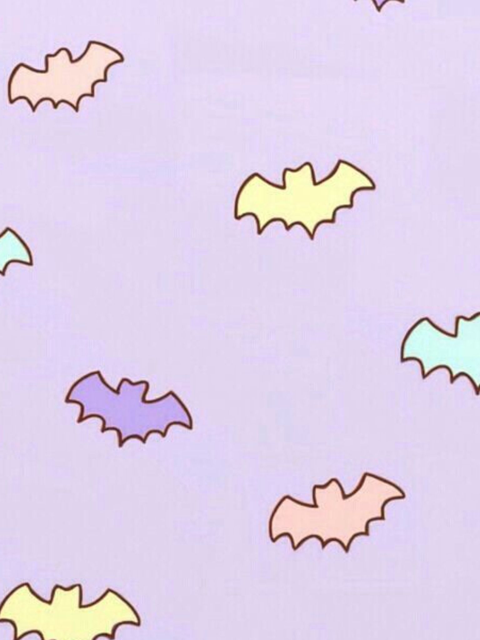 Pastel Bats Wallpapers