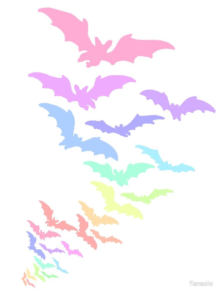 Pastel Bats Wallpapers