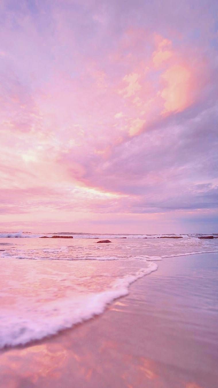 Pastel Beach Desktop Wallpapers