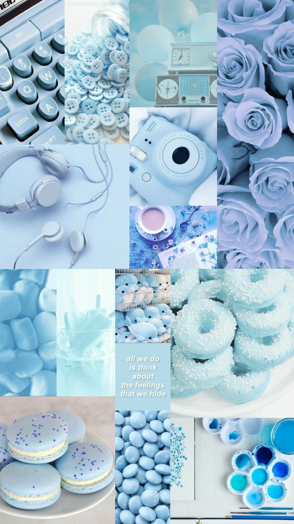 Pastel Blue Aesthetic Tumblr Desktop Wallpapers