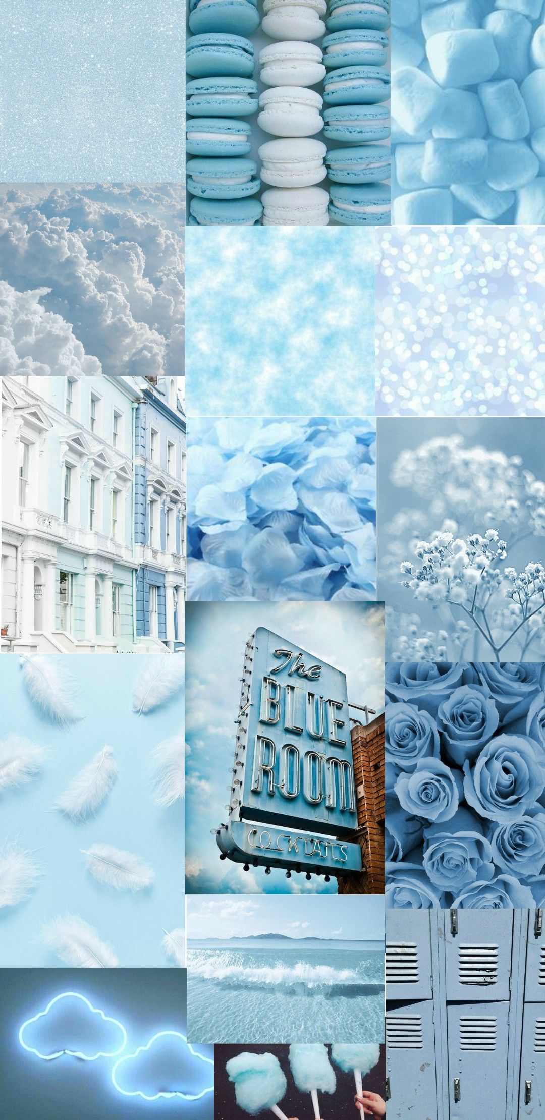 Pastel Blue Aesthetics Wallpapers