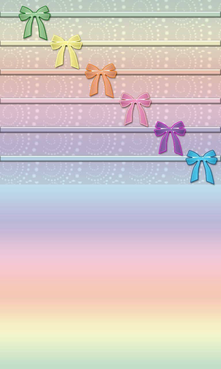 Pastel Bows Wallpapers