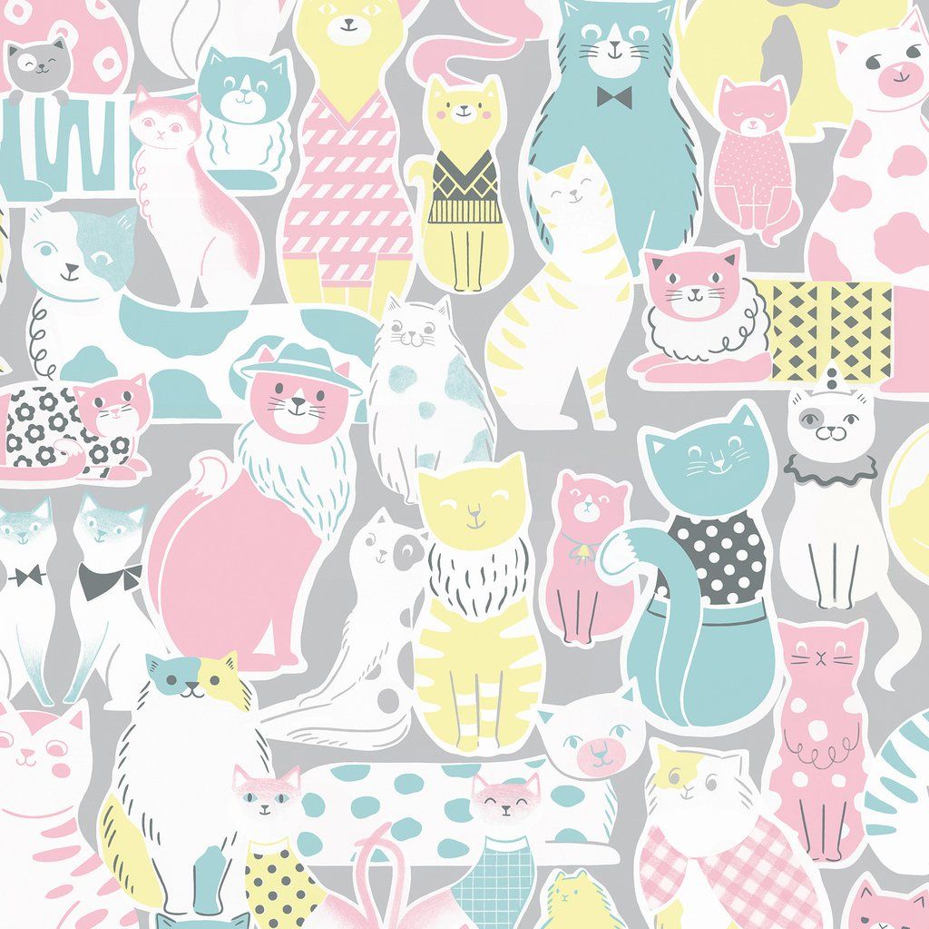 Pastel Cat Wallpapers