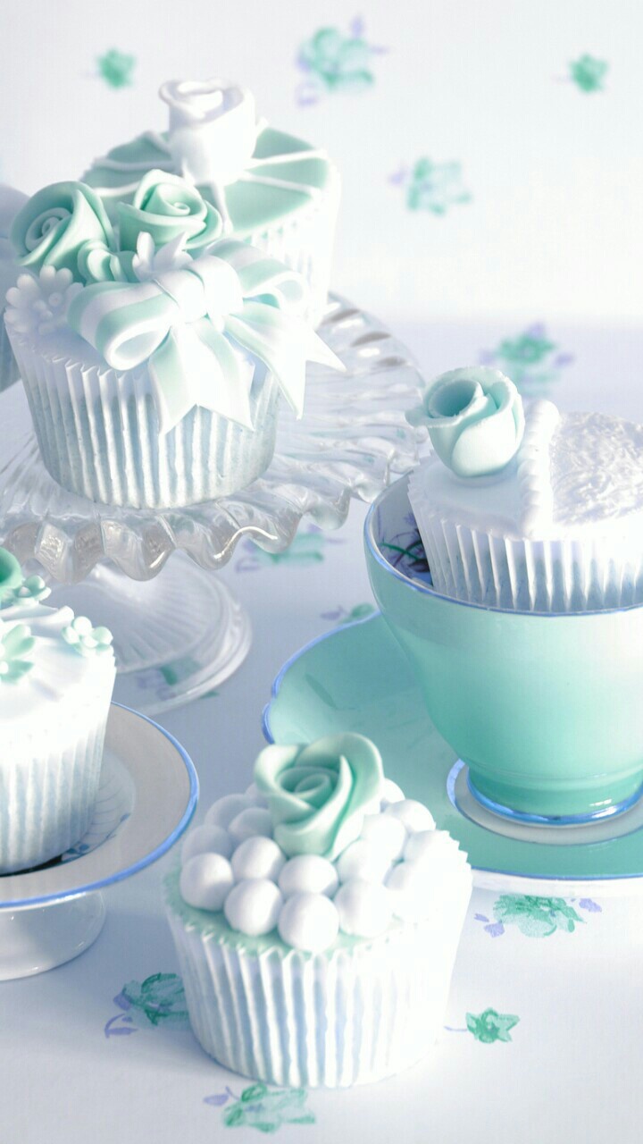 Pastel Cupcake Wallpapers