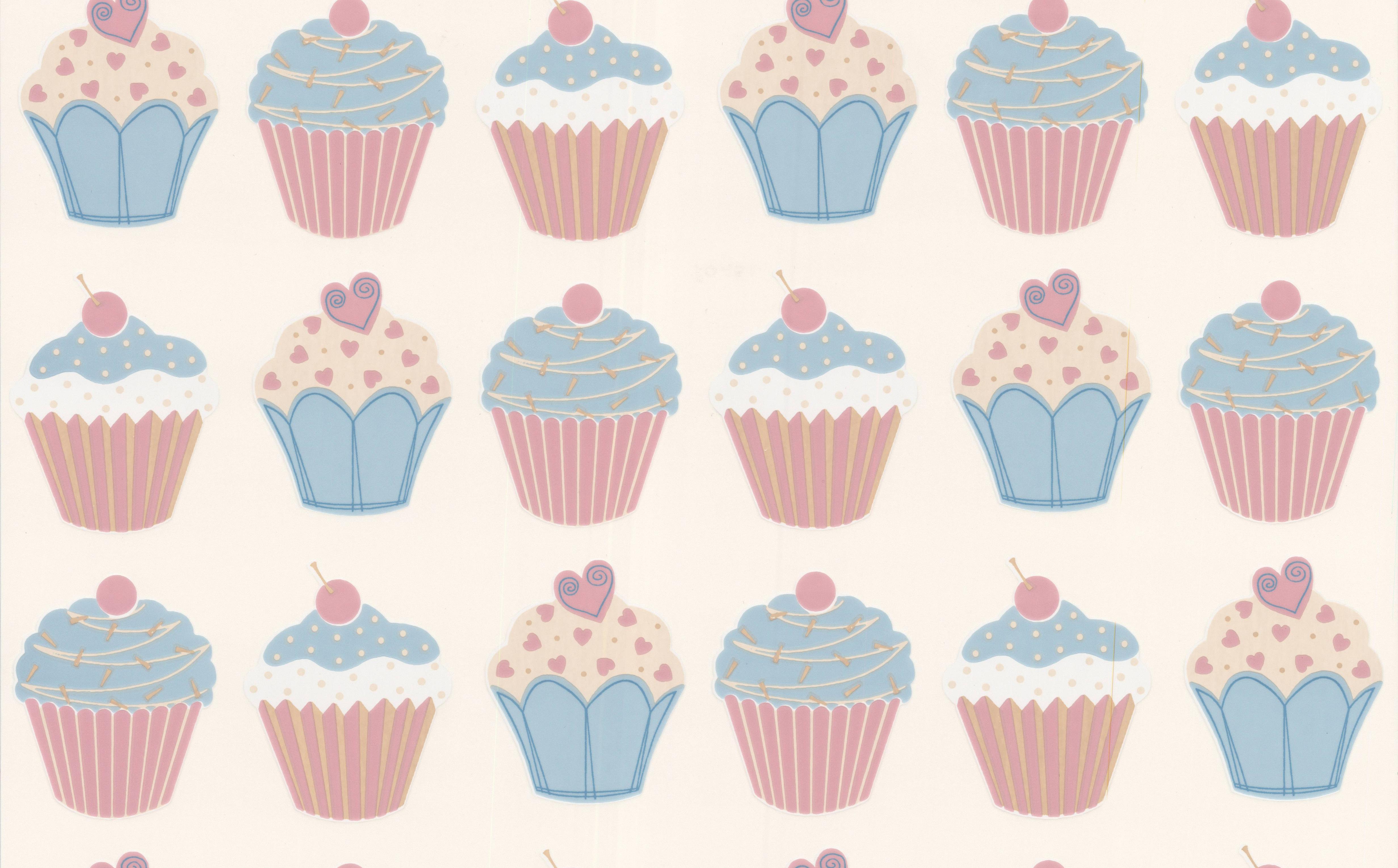 Pastel Cupcake Wallpapers