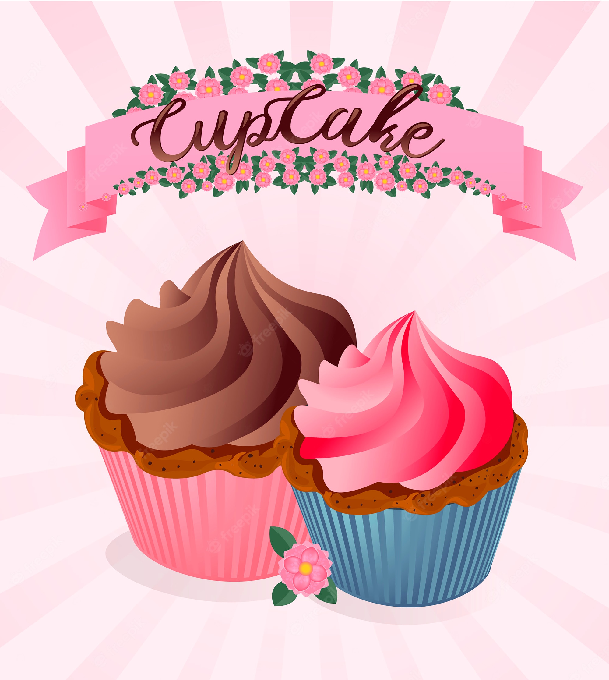 Pastel Cupcake Wallpapers