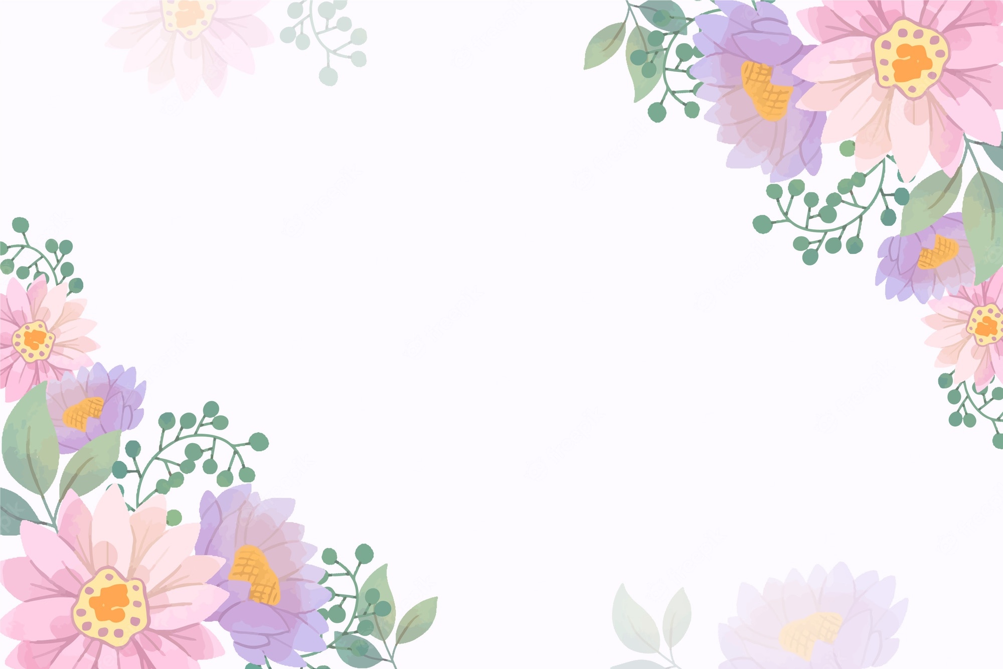 Pastel Floral Wallpapers