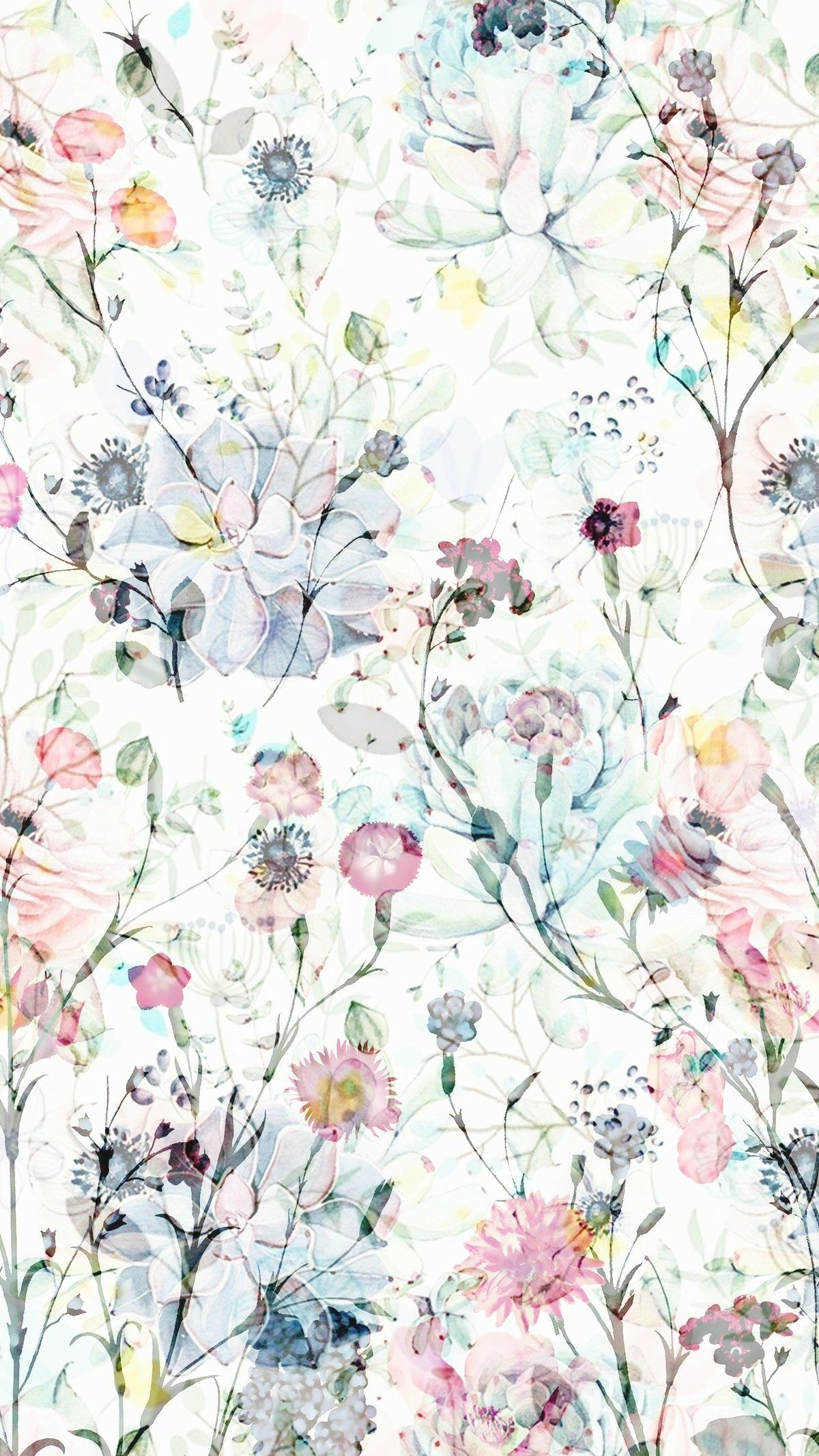 Pastel Floral Wallpapers