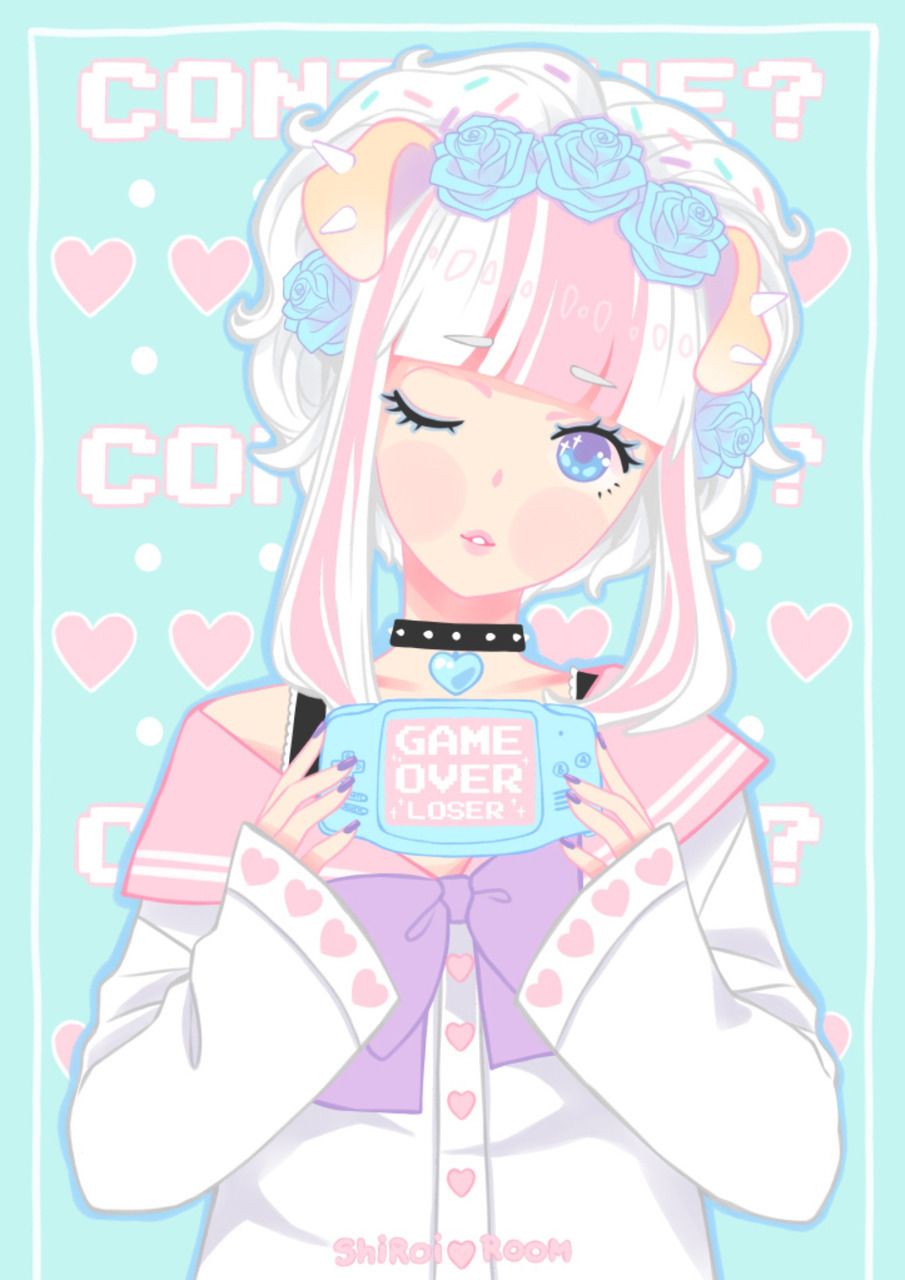 Pastel Gamer Girl Wallpapers