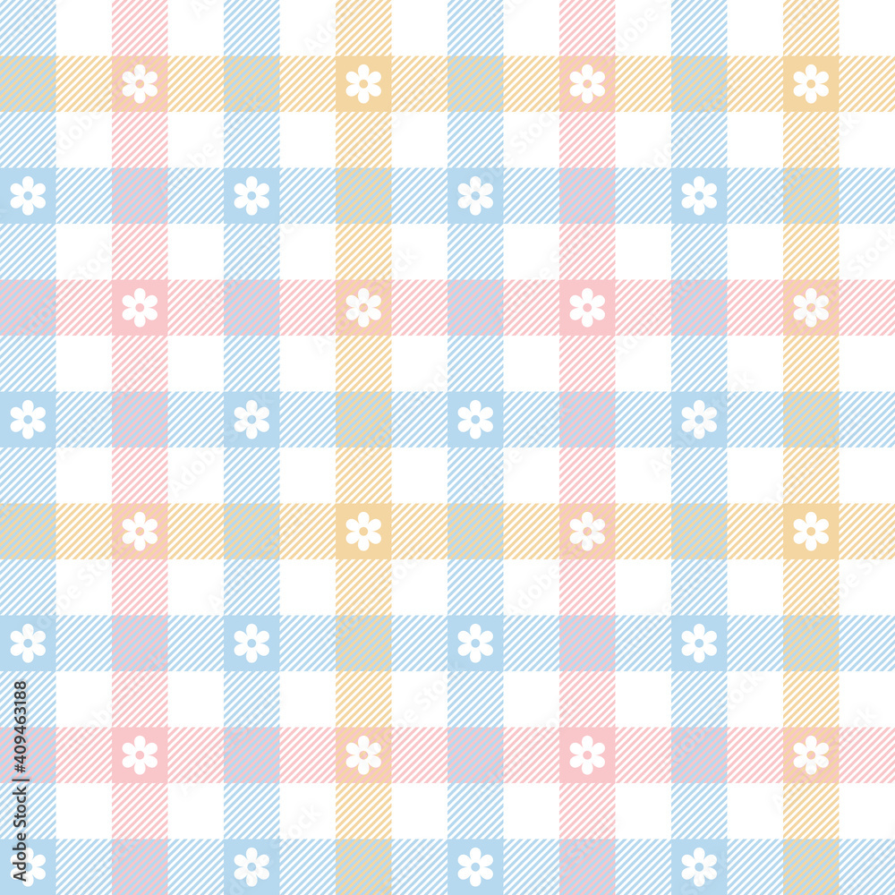 Pastel Gingham Wallpapers