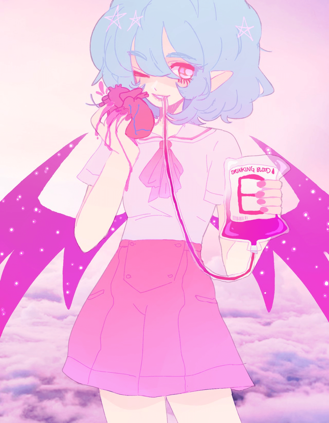 Pastel Goth Anime Wallpapers