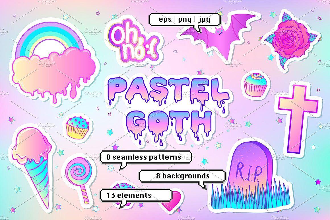 Pastel Goth Desktop Wallpapers