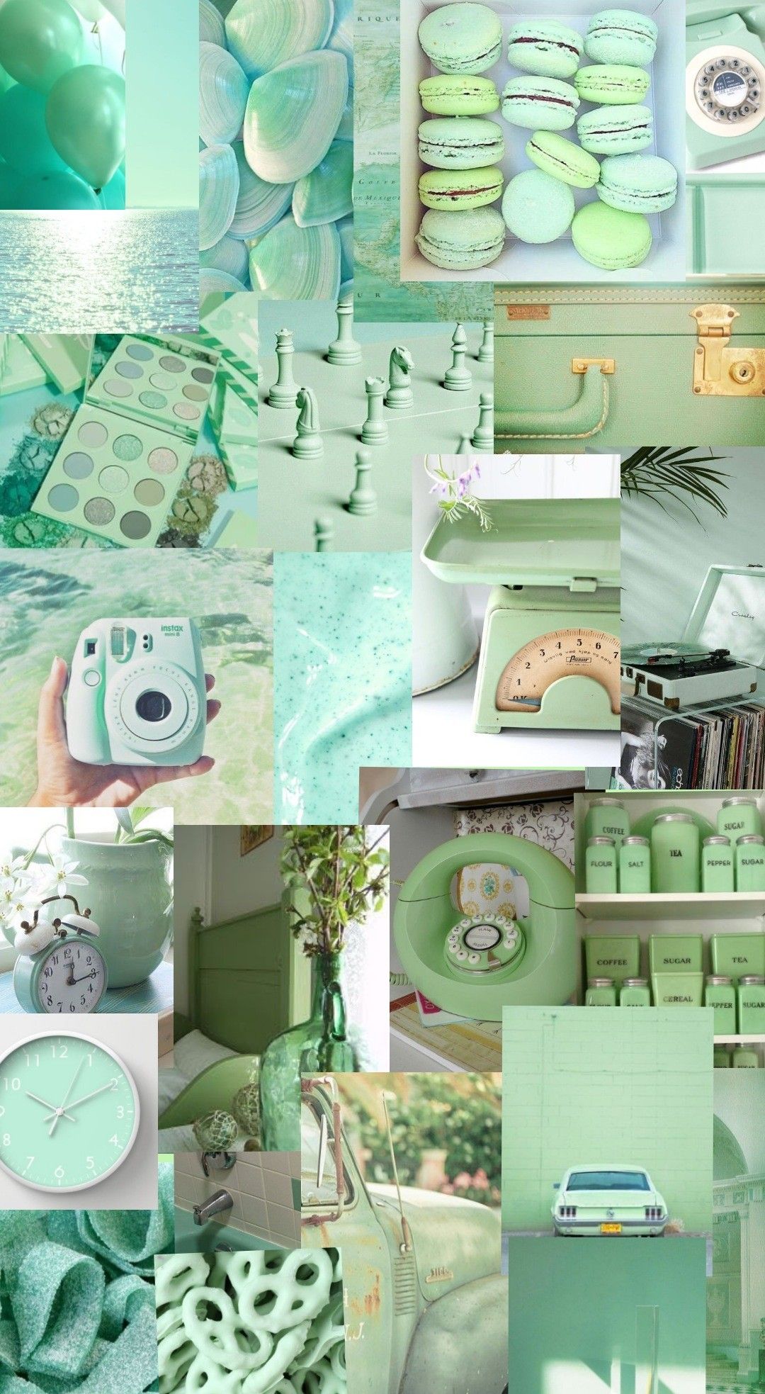 Pastel Green Wallpapers