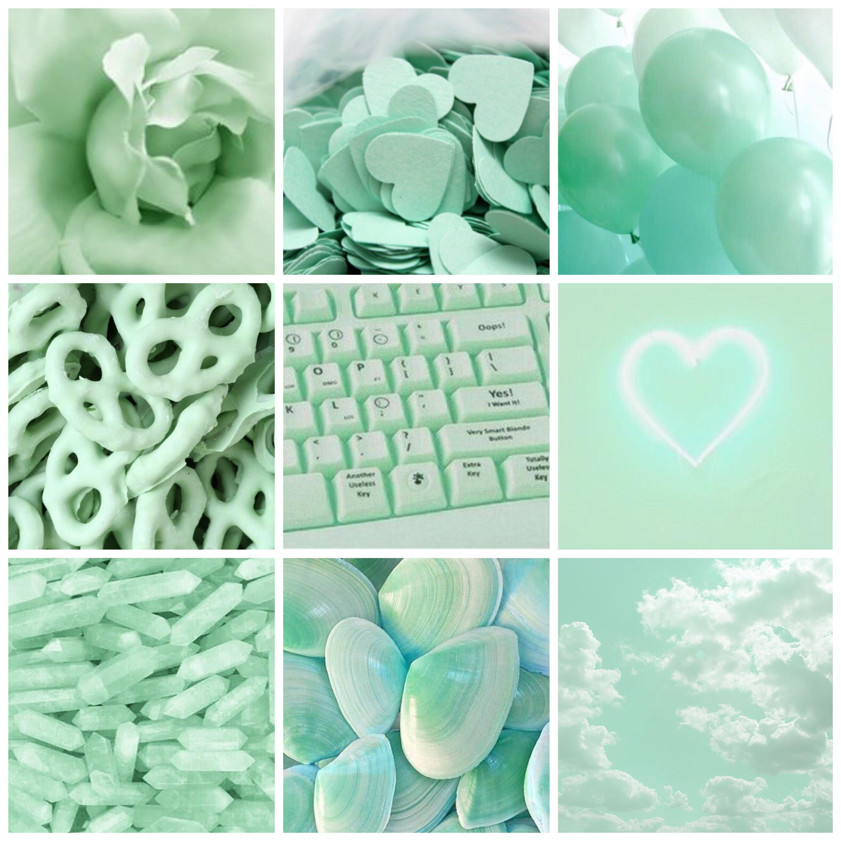 Pastel Green Aesthetic Wallpapers
