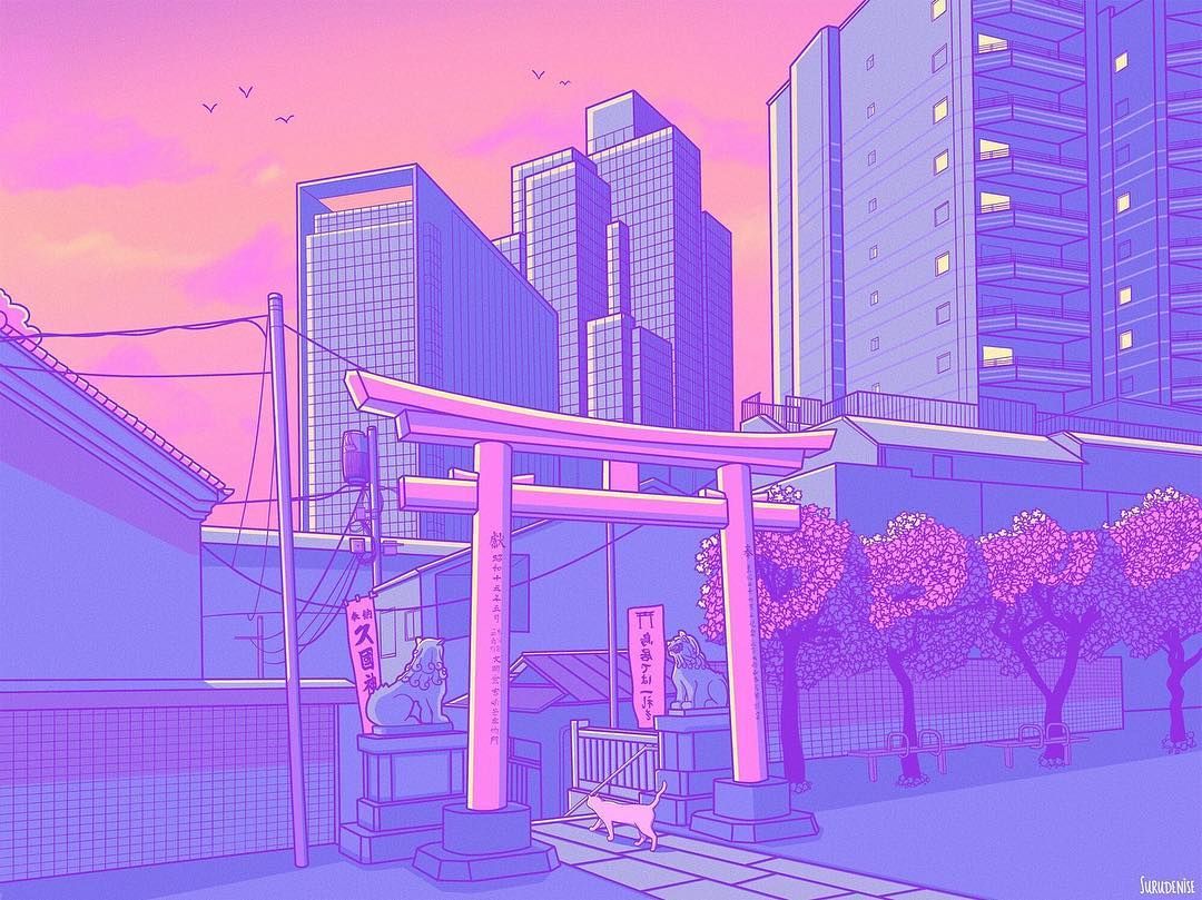 Pastel Japanese Aesthetic Wallpapers