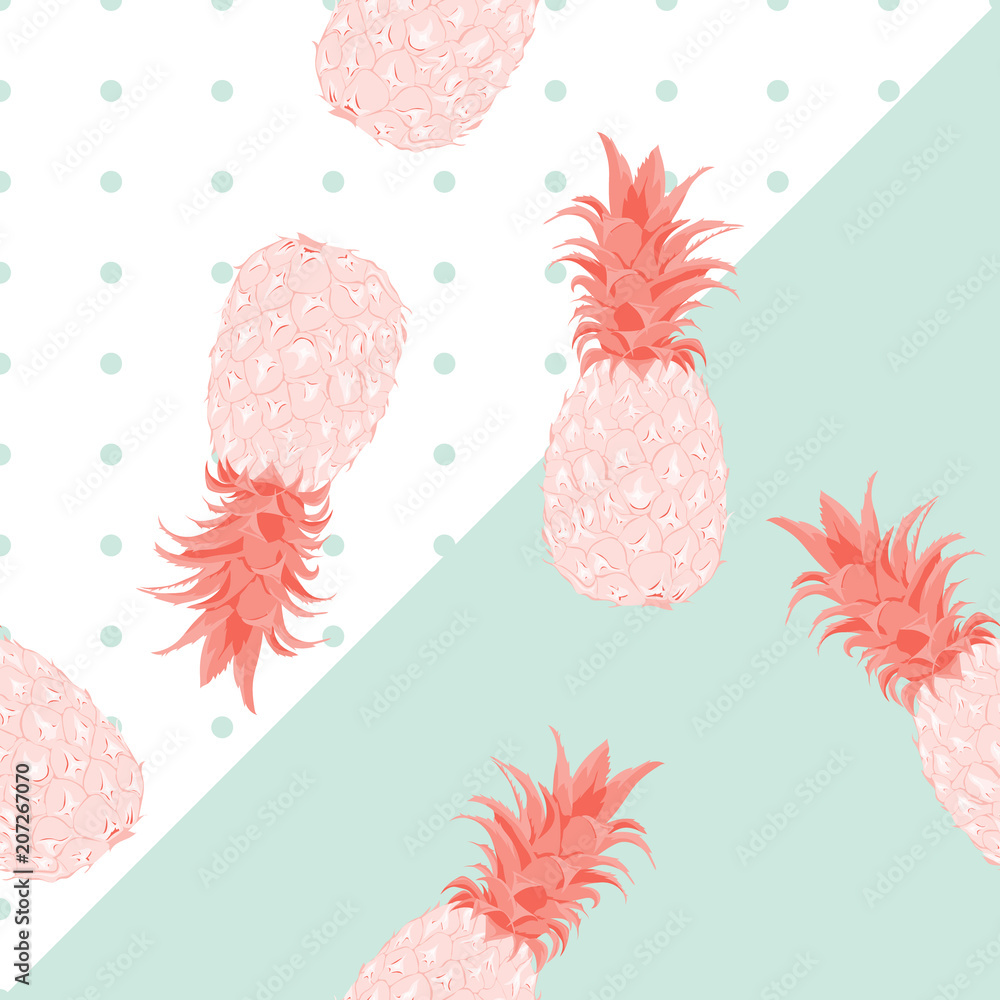 Pastel Pineapple Wallpapers