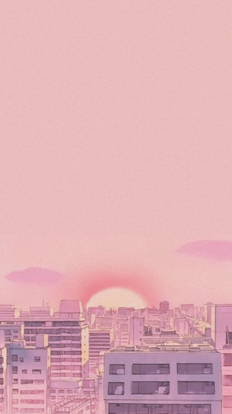 Pastel Pink Aesthetic Anime Wallpapers