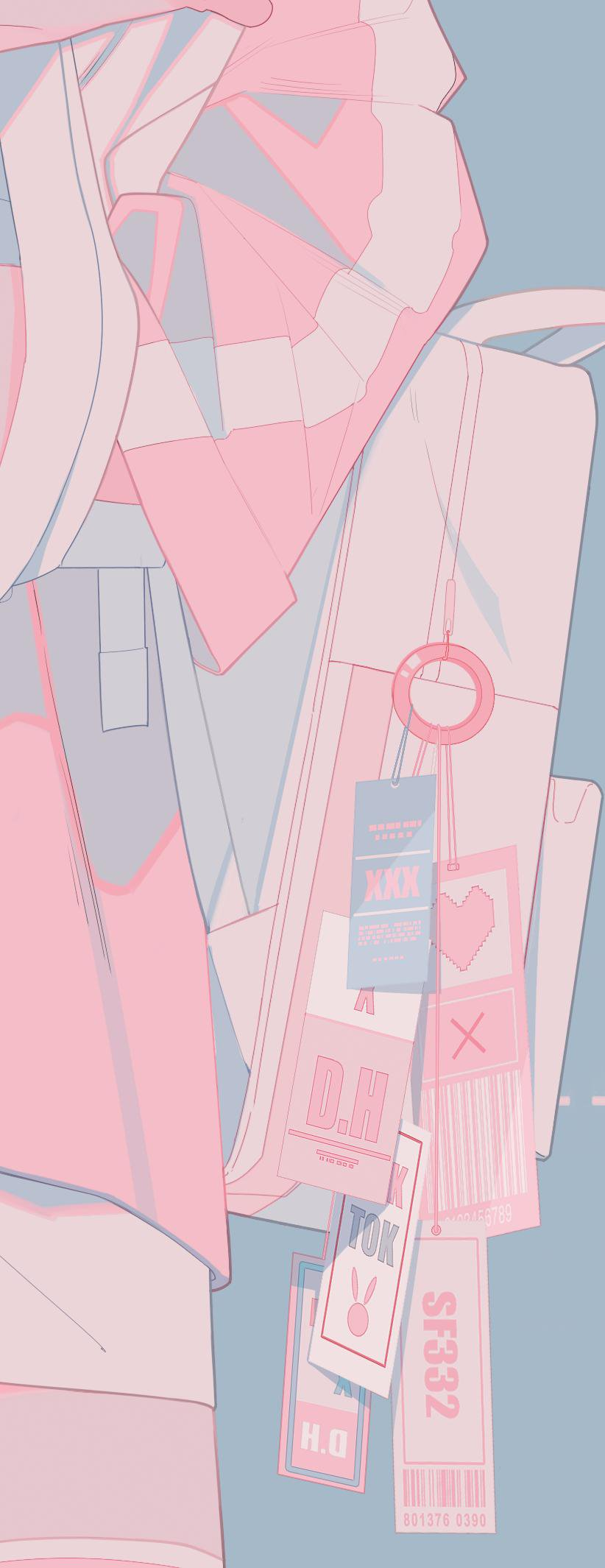 Pastel Pink Anime Wallpapers